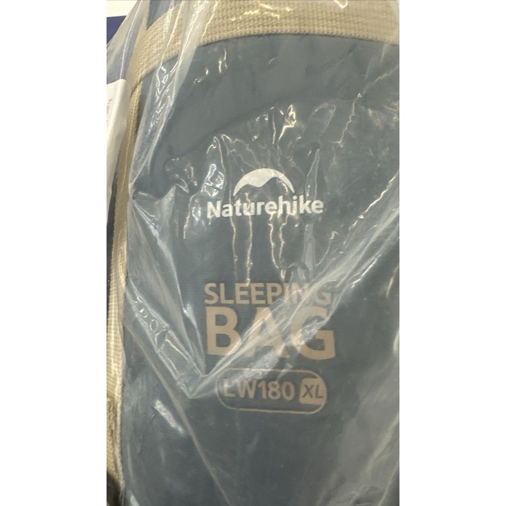 Naturehike Ultralight Sleeping Bag w/ Compression Sack Blue LW180 XL NEW